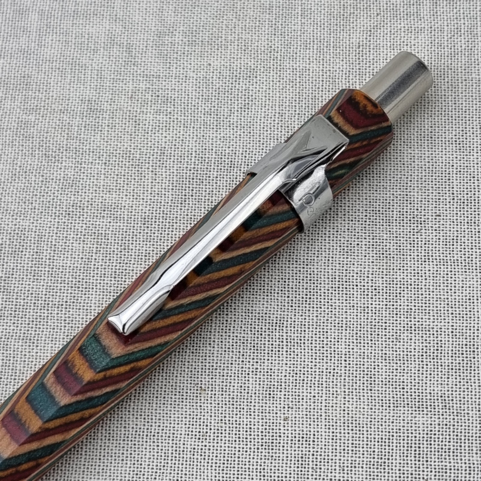 Hand Crafted Pentel P-205(0.5mm) Mechanical Pencil with Octagonal Wood Barrel
