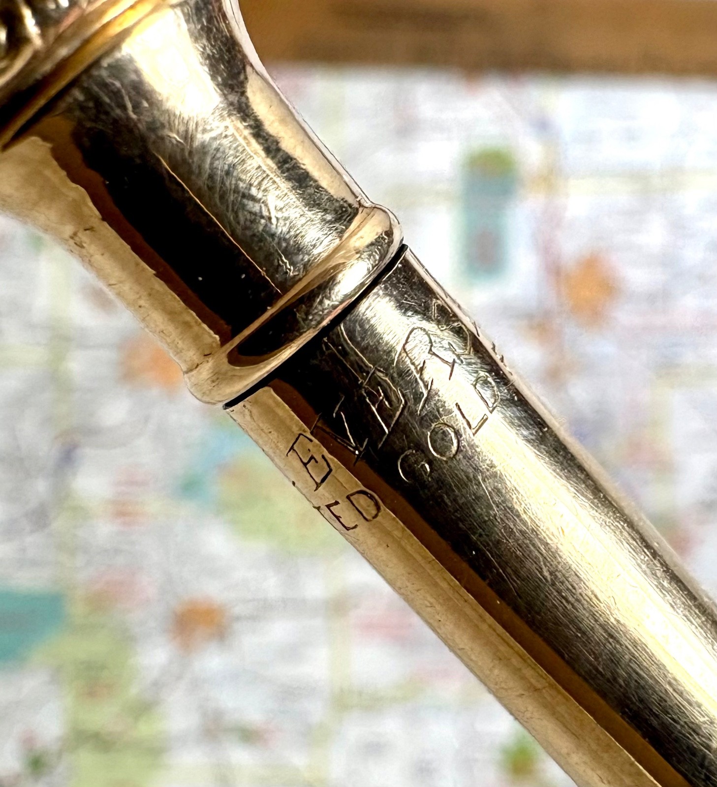 Vintage Wahl Eversharp Twist Activated Mechanical Pencil – plain gold filled