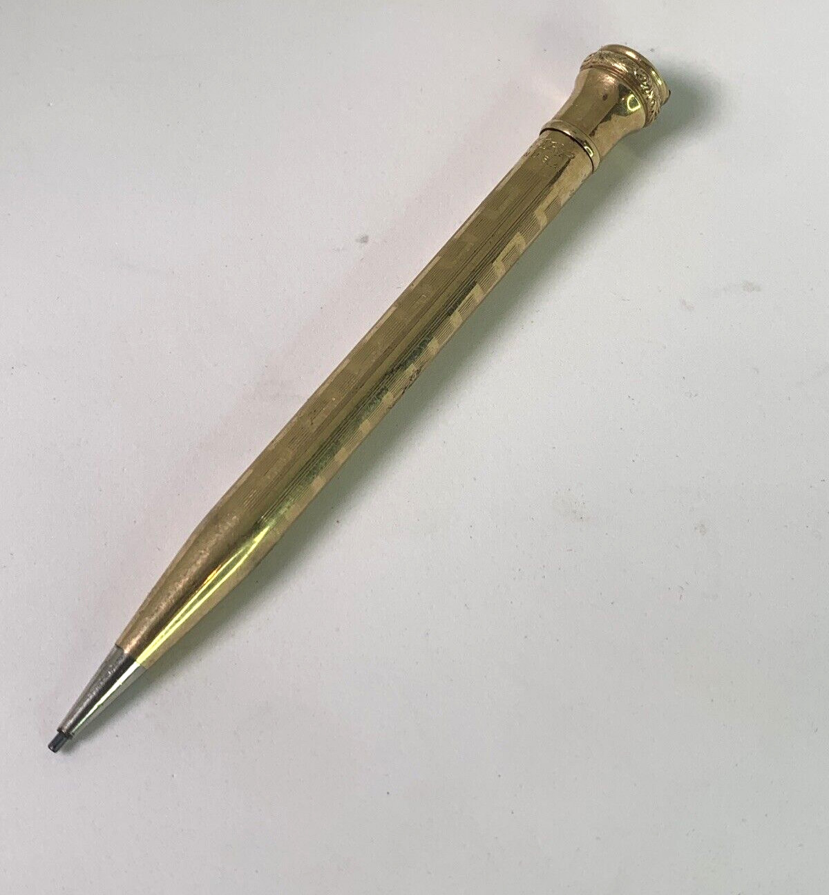 Wahl Eversharp Gold Filled Mechanical Pencil 4 Inch Tested Works Antique