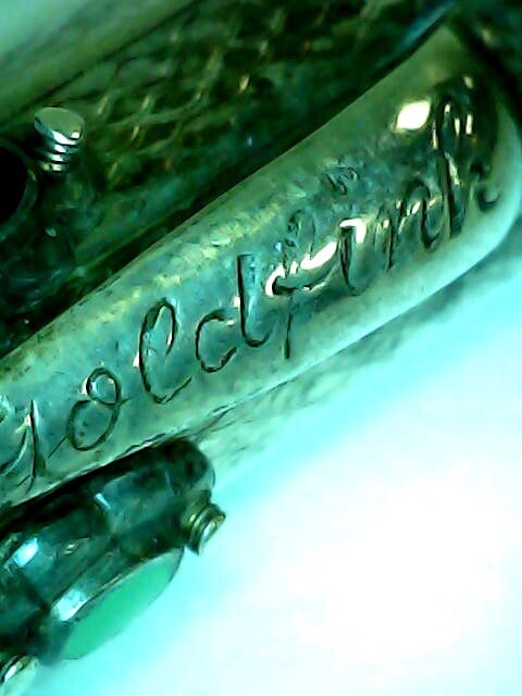 VINTAGE GOLDFINK MECHANICAL 4 COLOR PENCIL 900 SOLID SILVER AND ENAMEL