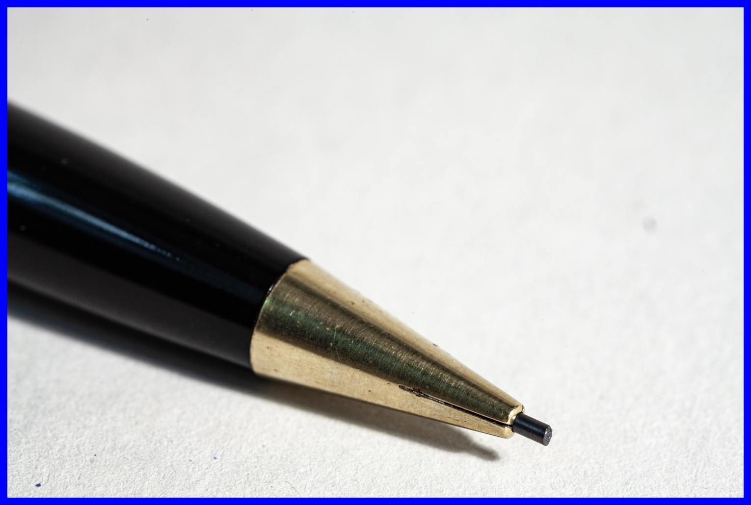 1950s GEHA Regent Pencil N° 830 in Black & Gold for 1.18mm Leads