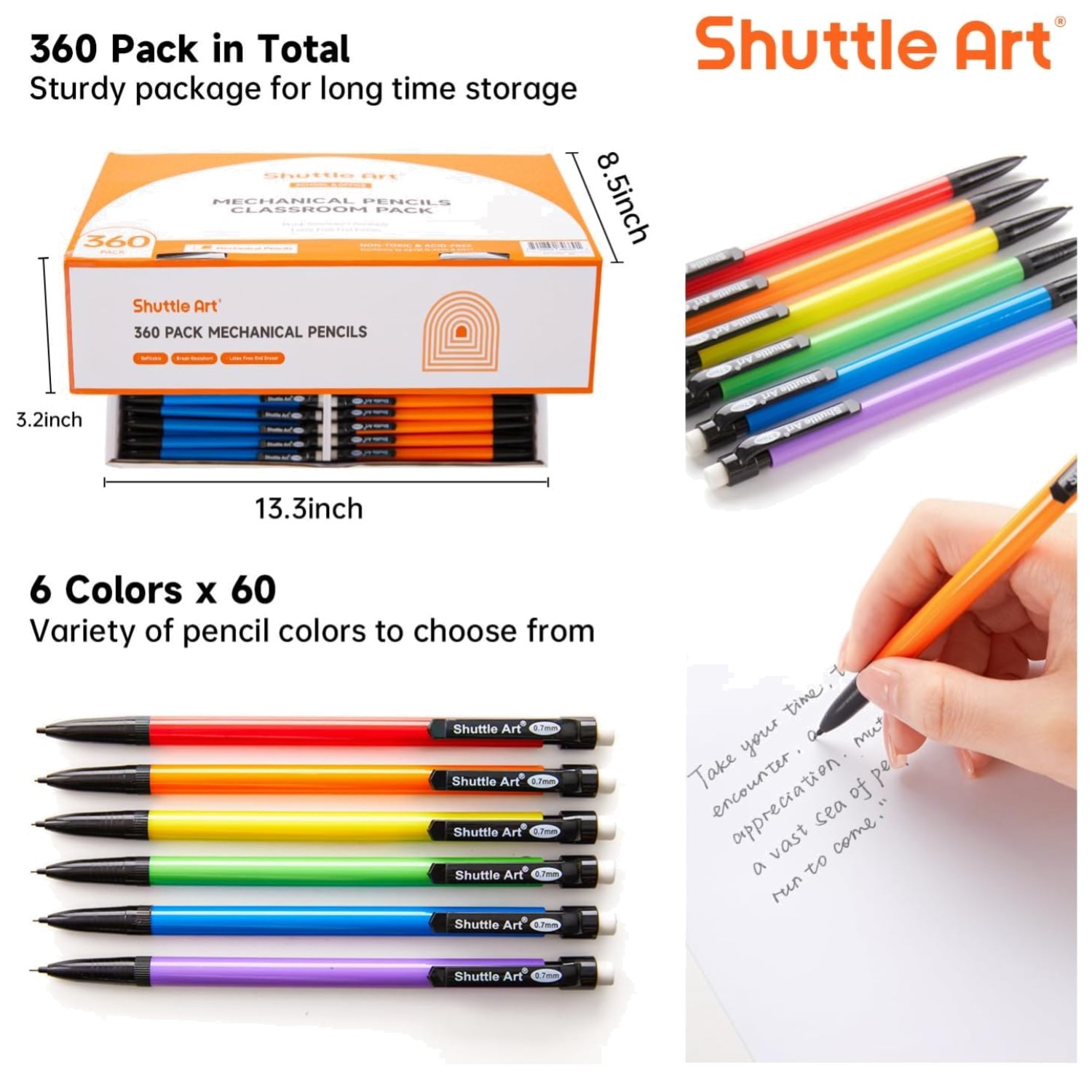 Office School Supplies – 360 Mechanical Pencils