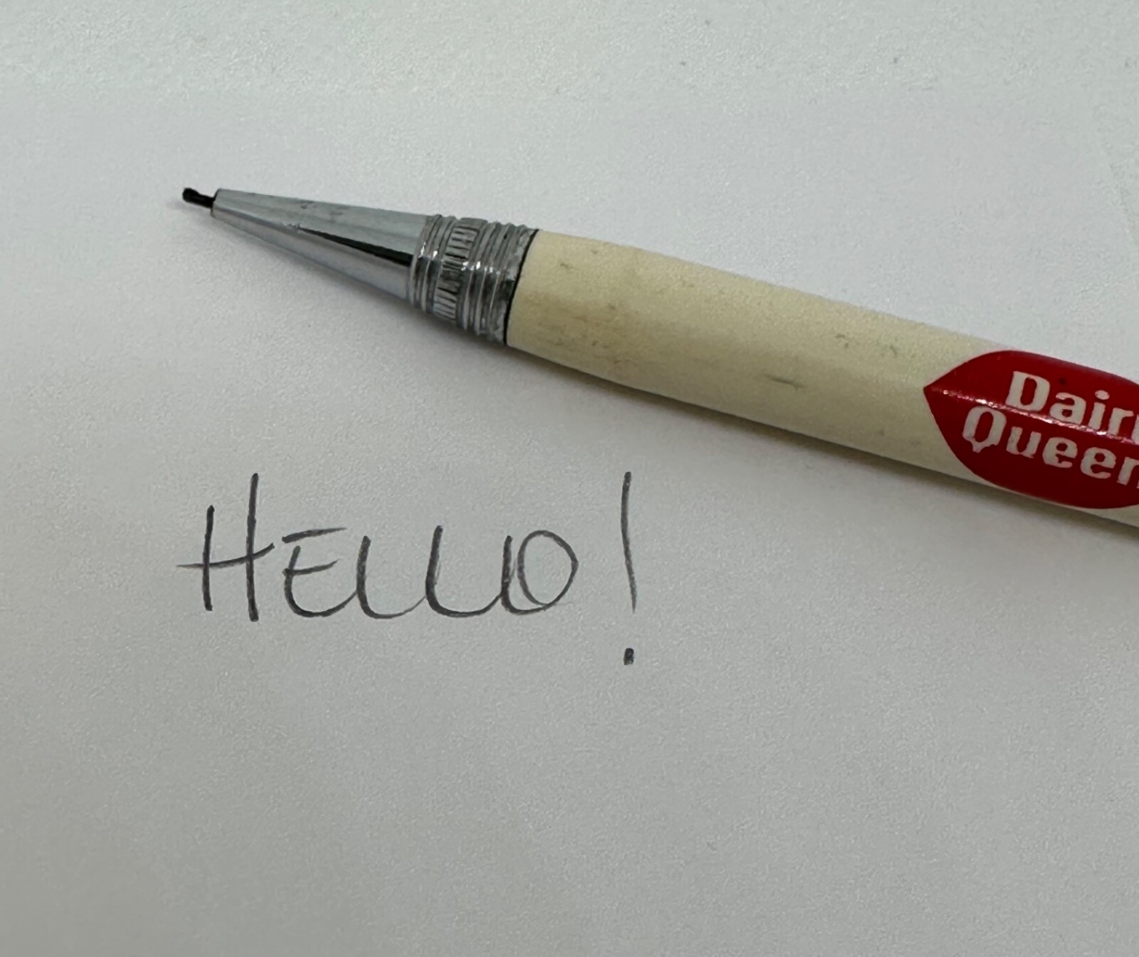 Dairy Queen | DQ CONE | MECHANICAL PENCIL | With That Country Fresh Flavor | VTG
