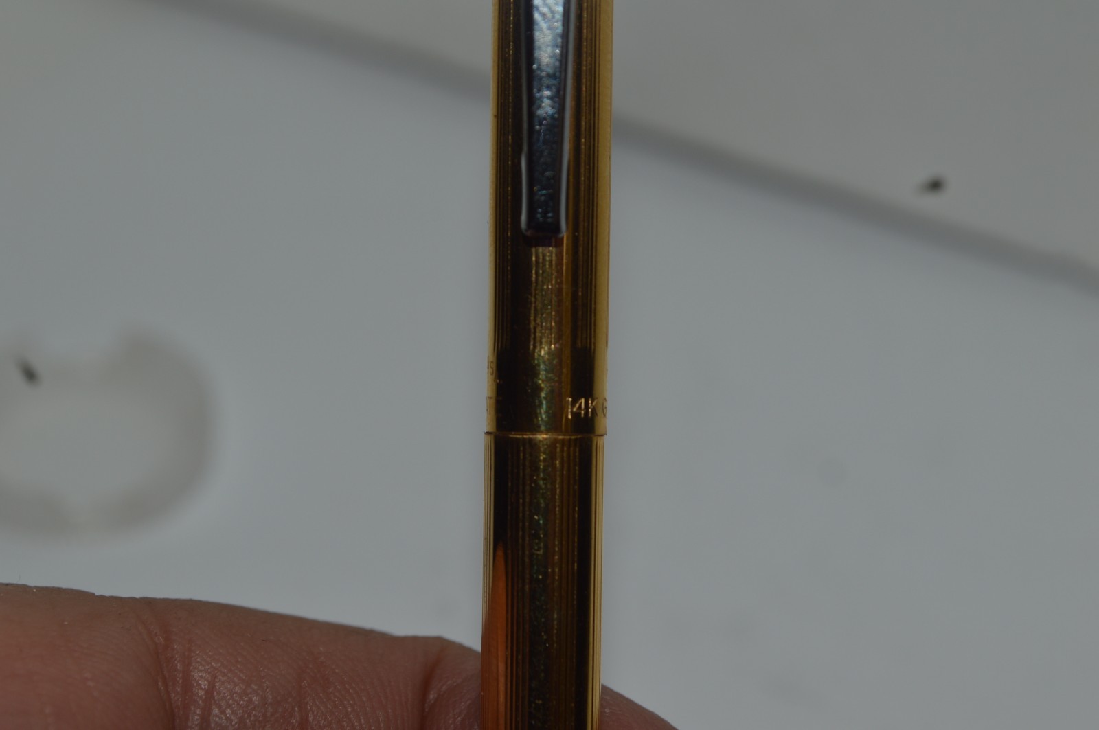 HAMILTON 14k Gold Electroplate Mechanical Pencil 0.9mm Made In USA Circa 1970s