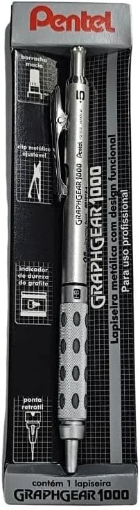 Pentel Graph Gear 1000 Mechanical Pencil, 0.5mm (PG1015)