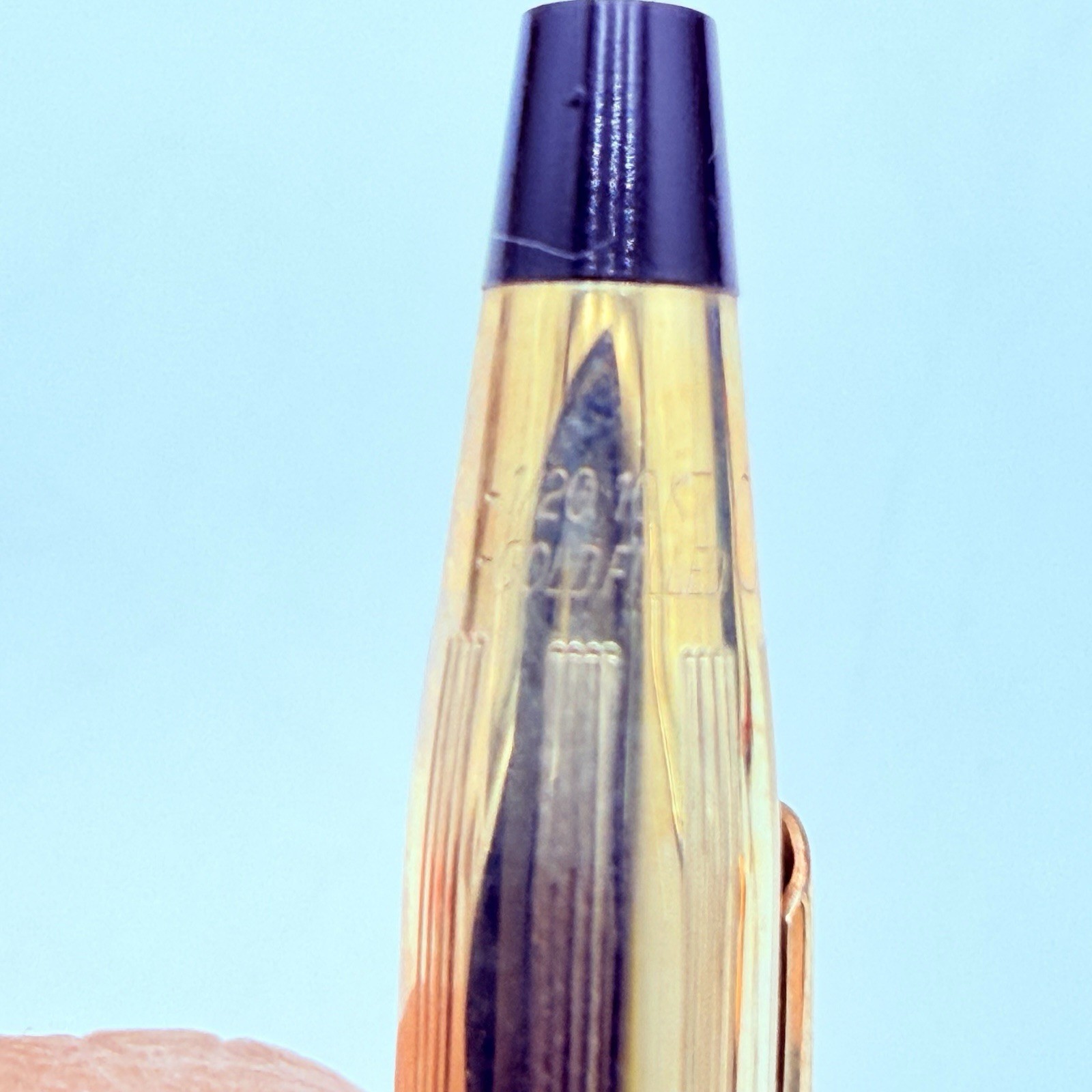 Cross 0.5mm Mechanical Pencil 1/20 10K Gold Filled Twist Click In Box
