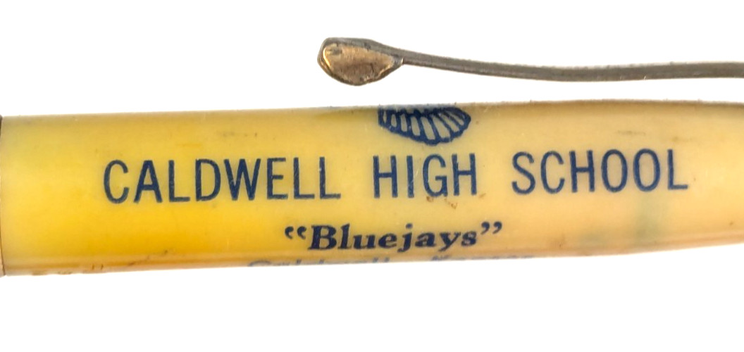 C1940-50s – Caldwell High School Kansas “Bluejays” Mechanical Pencil – B26