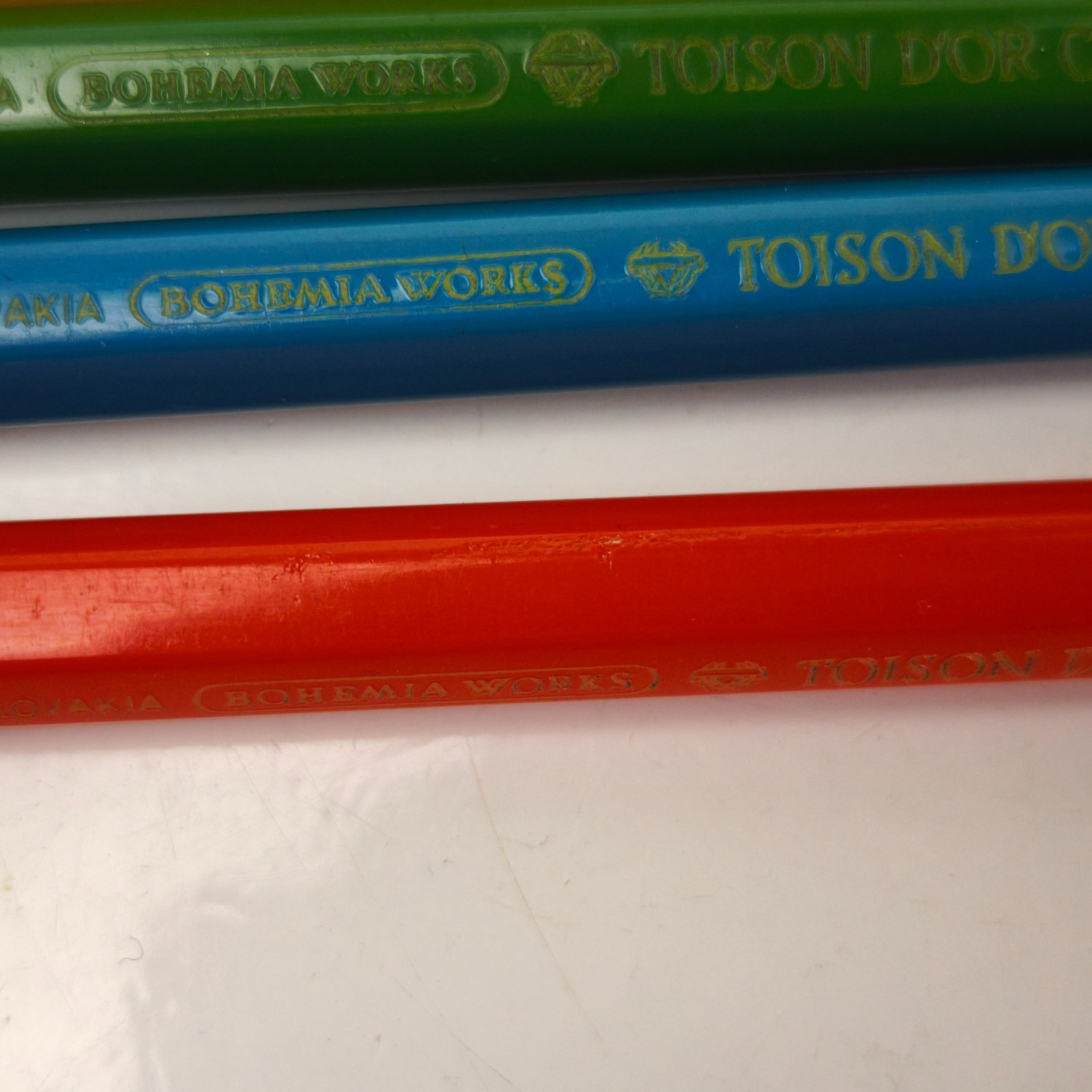 Vintage Mechanical Pencils Set of 6 TOISON D’OR COLORAMA 5217 Bohemia Works#6184