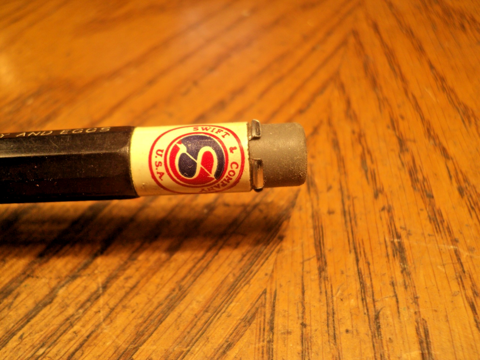 Vintage Autopoint Mechanical Pencil Swift & Company 5-5/8″ Long USA