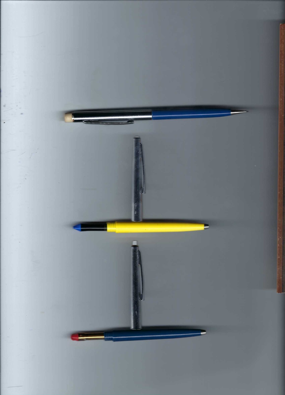 Lot of 3 Sheaffer Lifetime Ball Point Pens & Twist Mechanical Pencil W/ Chrome