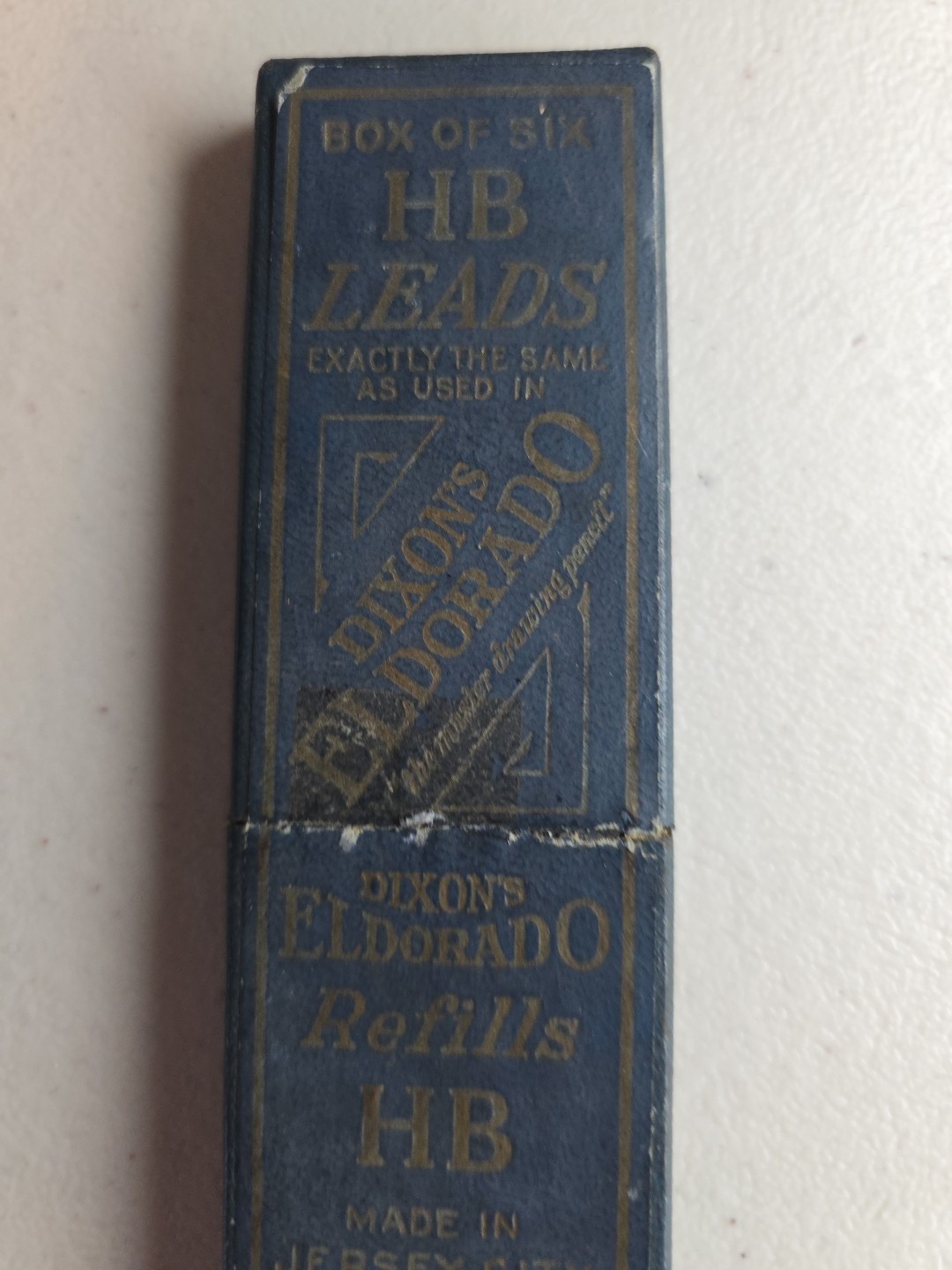 Vintage Box of Dixon’s Eldorado HB Refill Leads – 5 Unused – Box Nice Condition