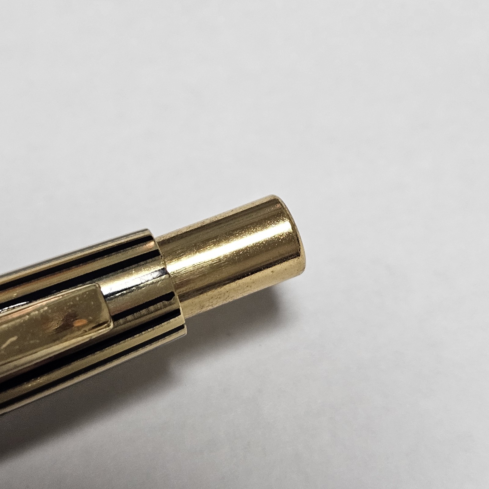 NOS Vintage OHTO Gold Striped Mechanical Pencil 0.5mm Discontinued Japan Rare