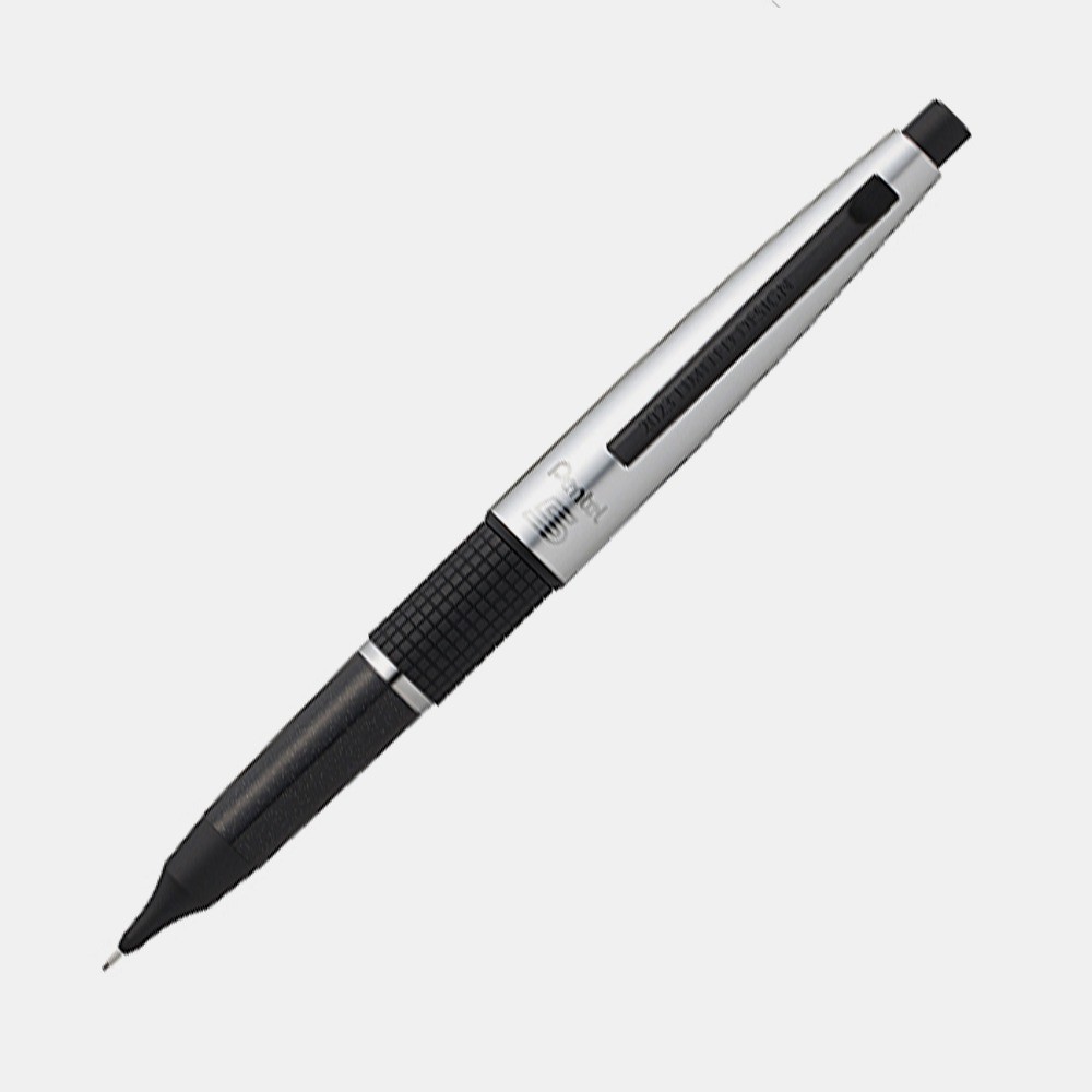 Pentel Kerry 0.5mm Mechanical Pencil Black Silver Limited Edition P1035L-AZO