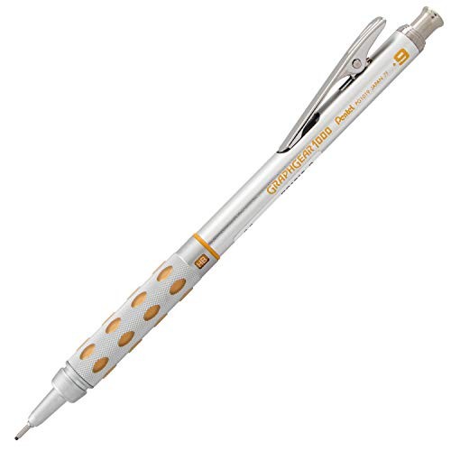 GraphGear1000 Automatic Drafting (), Yellow Accents Pencil 1 Pack 0.9mm