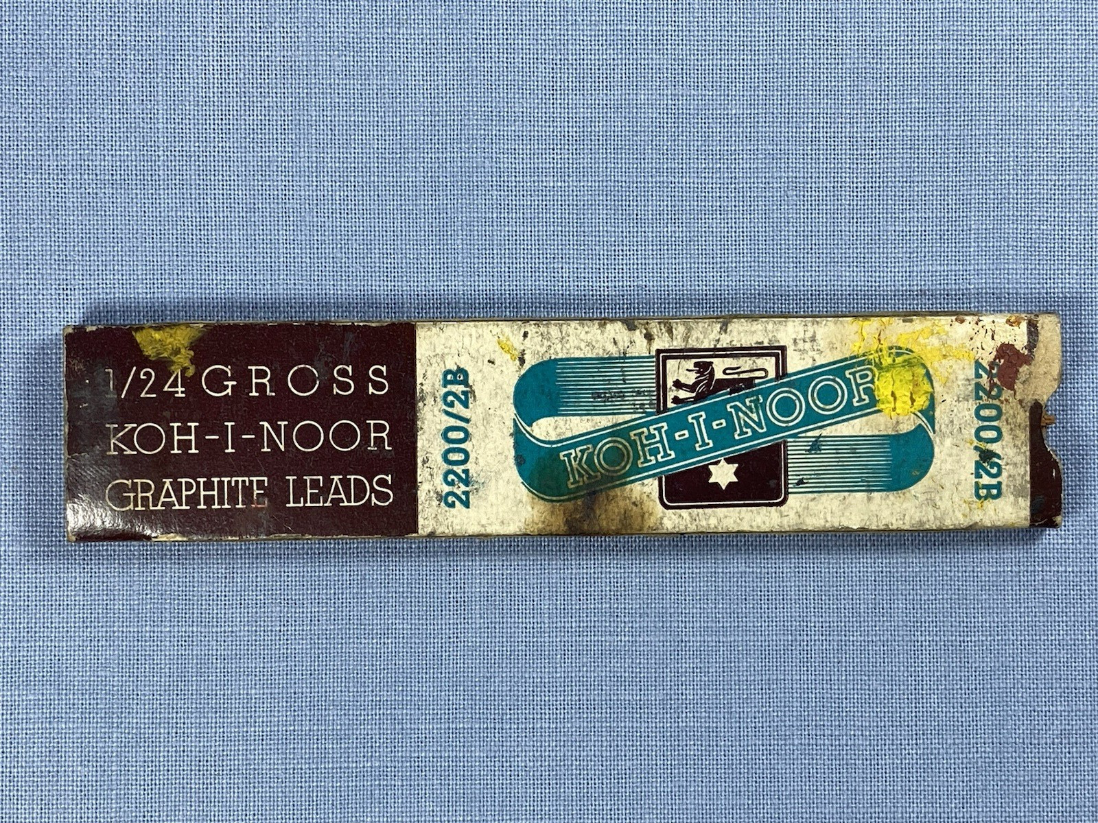 Vintage Koh-I-Noor Select-O-Matic Pencil Lead Holder No 5617 + 2B Graphite Leads