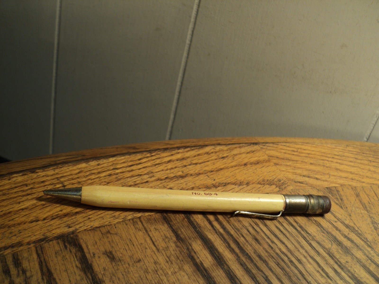 Vintage Fat Mechanical Pencil Willows Hotel Linton No Dak Sample No. 68-4