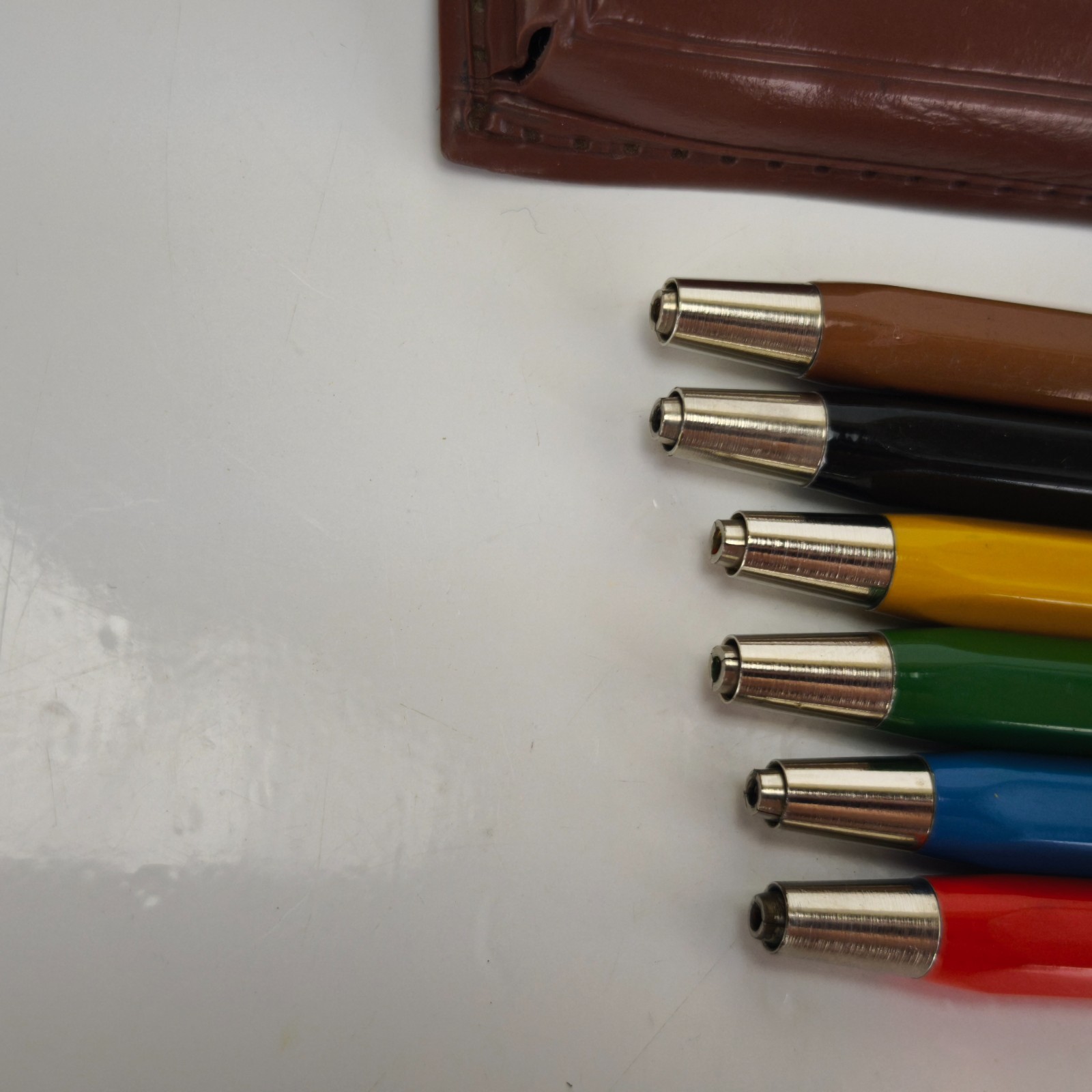 Vintage Mechanical Pencils Set of 6 TOISON D’OR COLORAMA 5217 Bohemia Works#6184