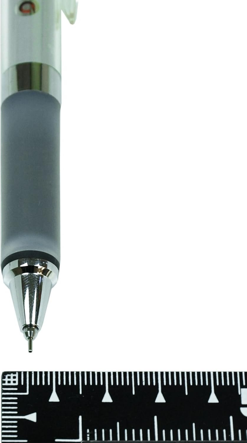 Mechanical Pencil 0.5mm Alpha Gel Kuru Toga Rotating Lead Black Body