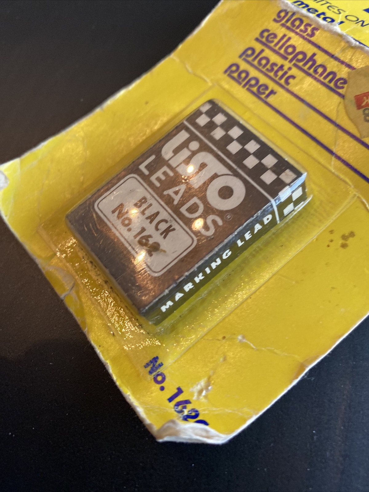 Vintage LISTO LEADS Black & Red Refills No. 162 New in Package NOS