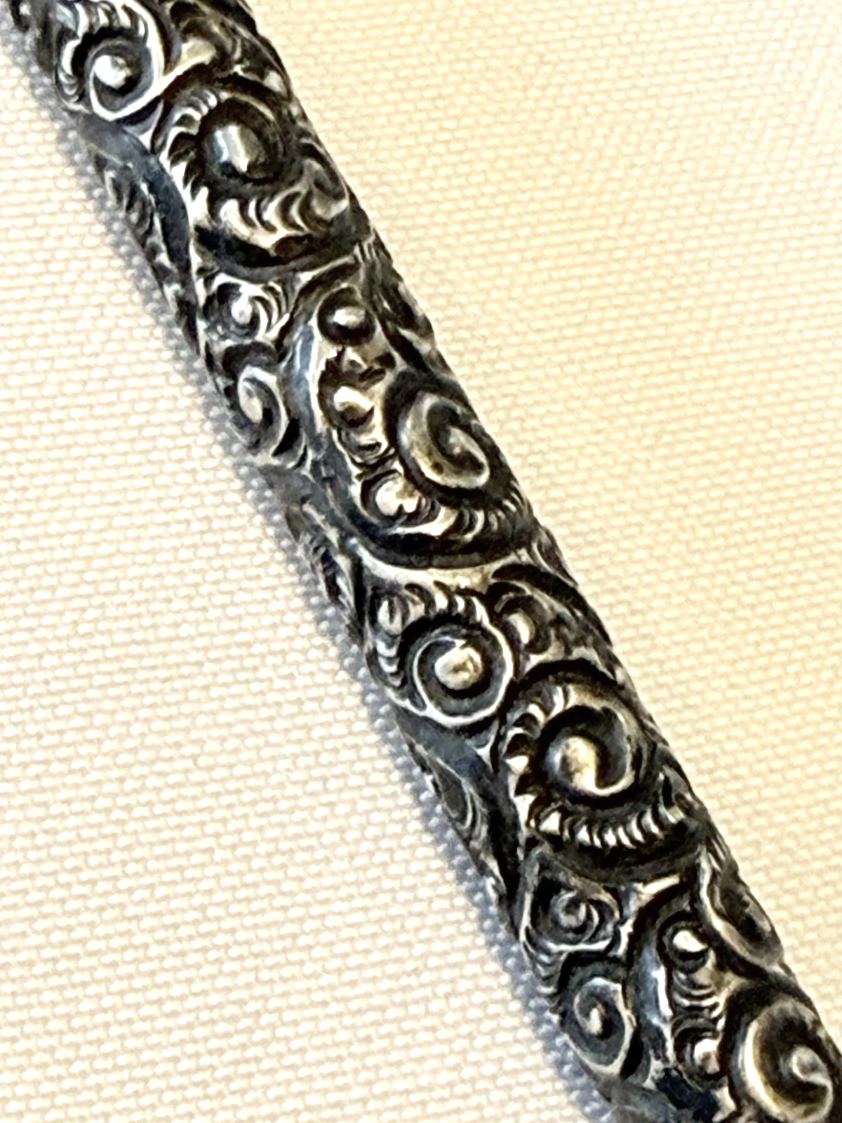 Antique Sterling Silver Ornate Mechanical Pencil 1800’s Filigree Detailed – NICE