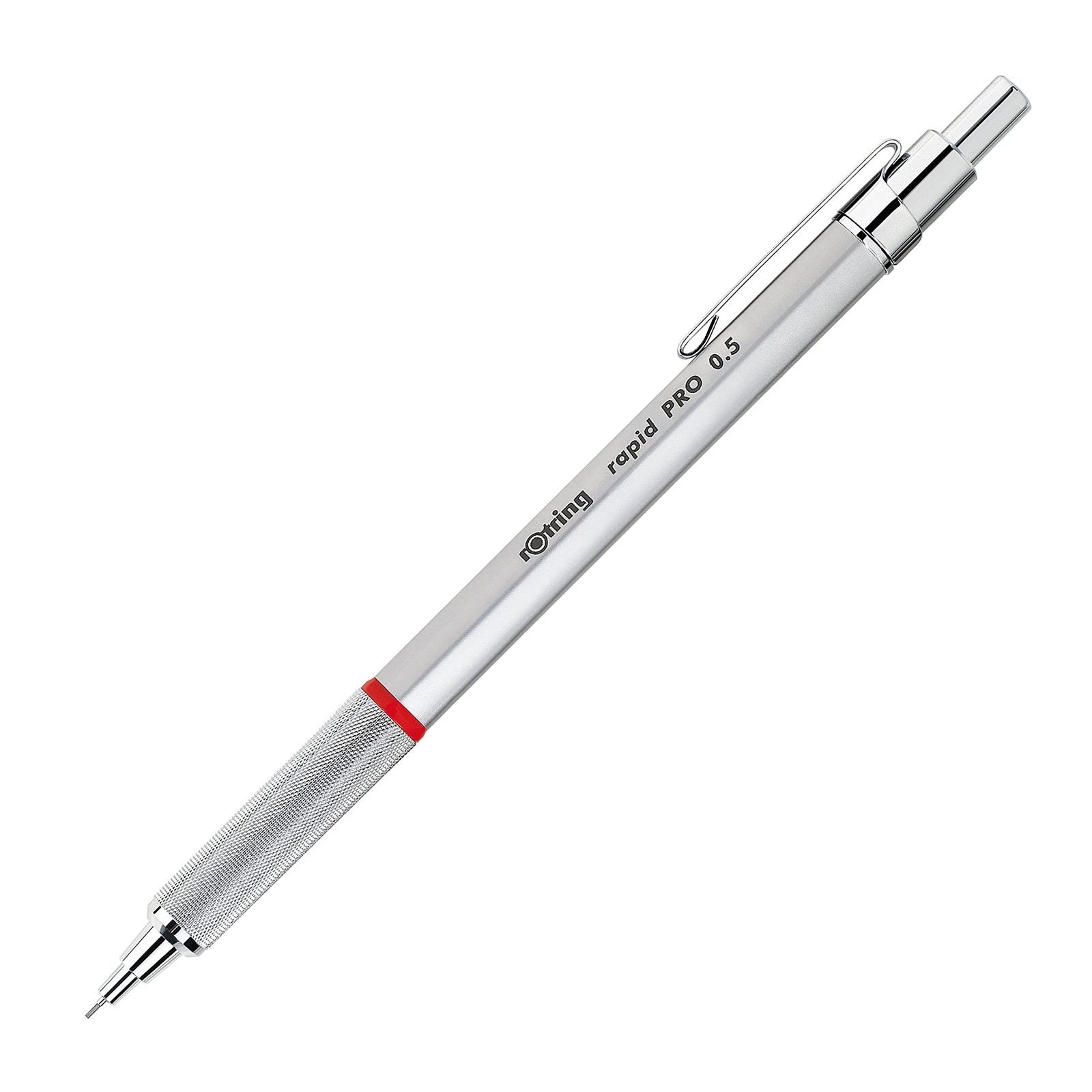 Rapid Mechanical Pencil, 0.5 mm, Silver