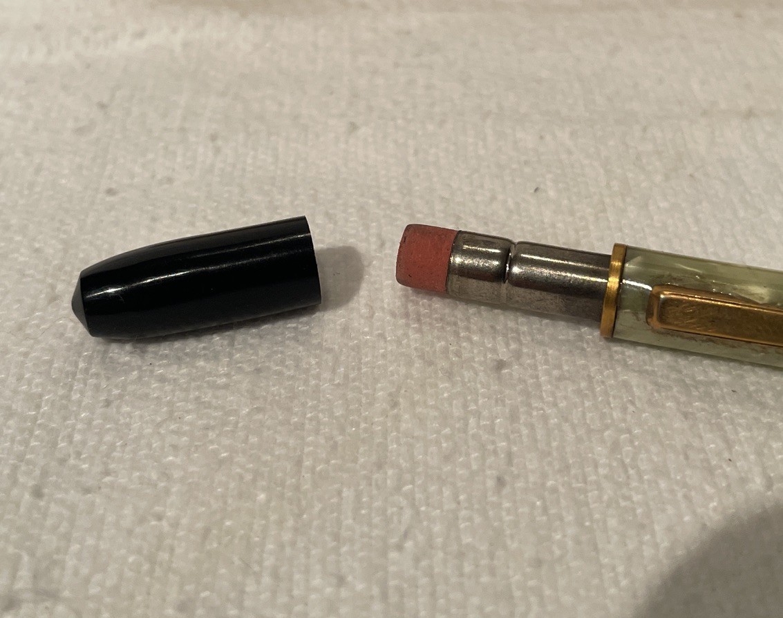 Vintage Mechanical Pencil, Rash Shell Service advertisement