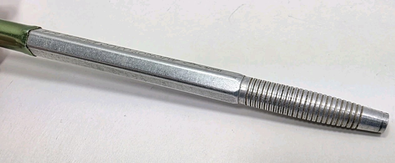 Vintage Eberhard Faber Microtomic 614 Mechanical Pencil Aluminum USA Rare 70’s