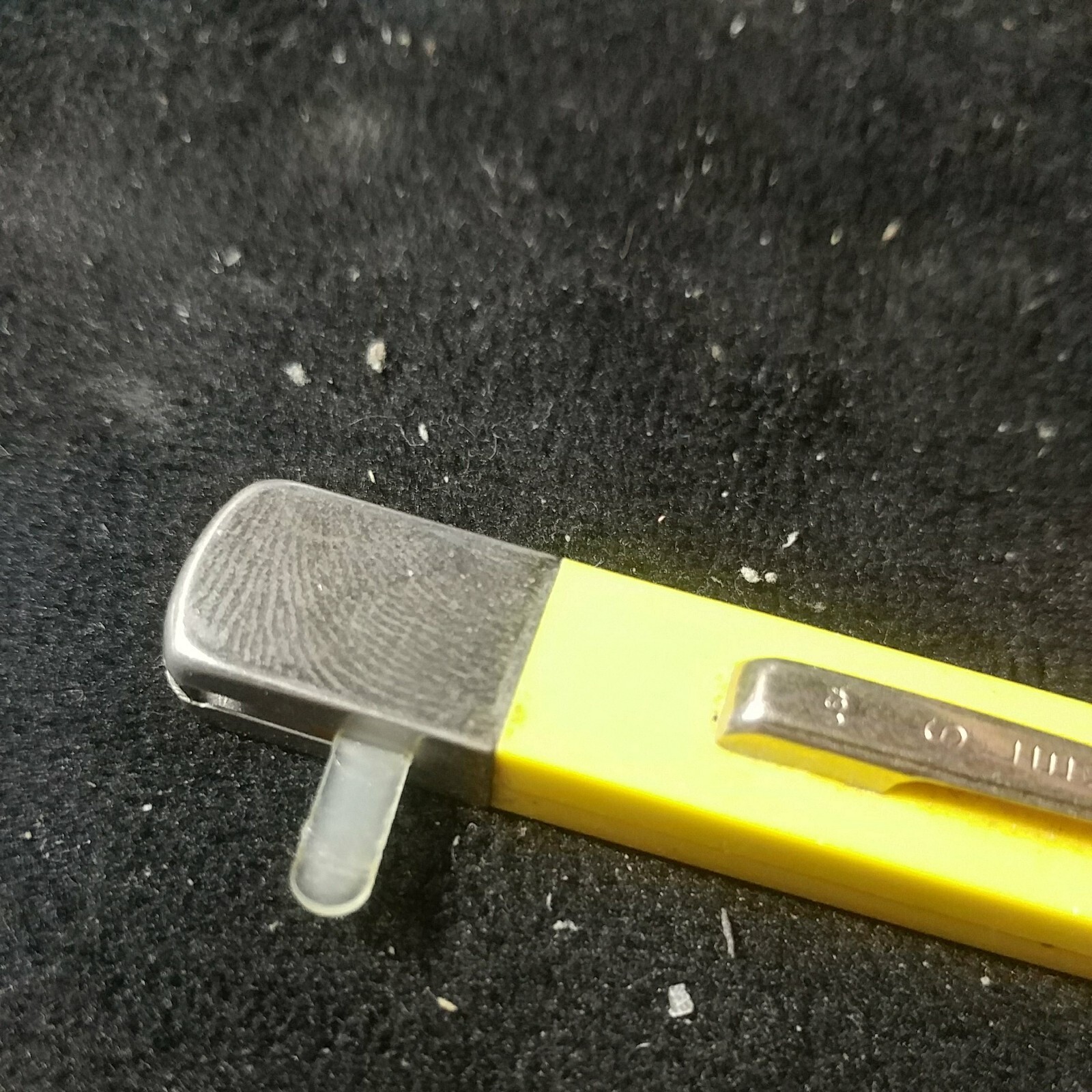 Vintage Slencil Flat Mechanical Pencil-HAVE FAITH IN GOD with cross