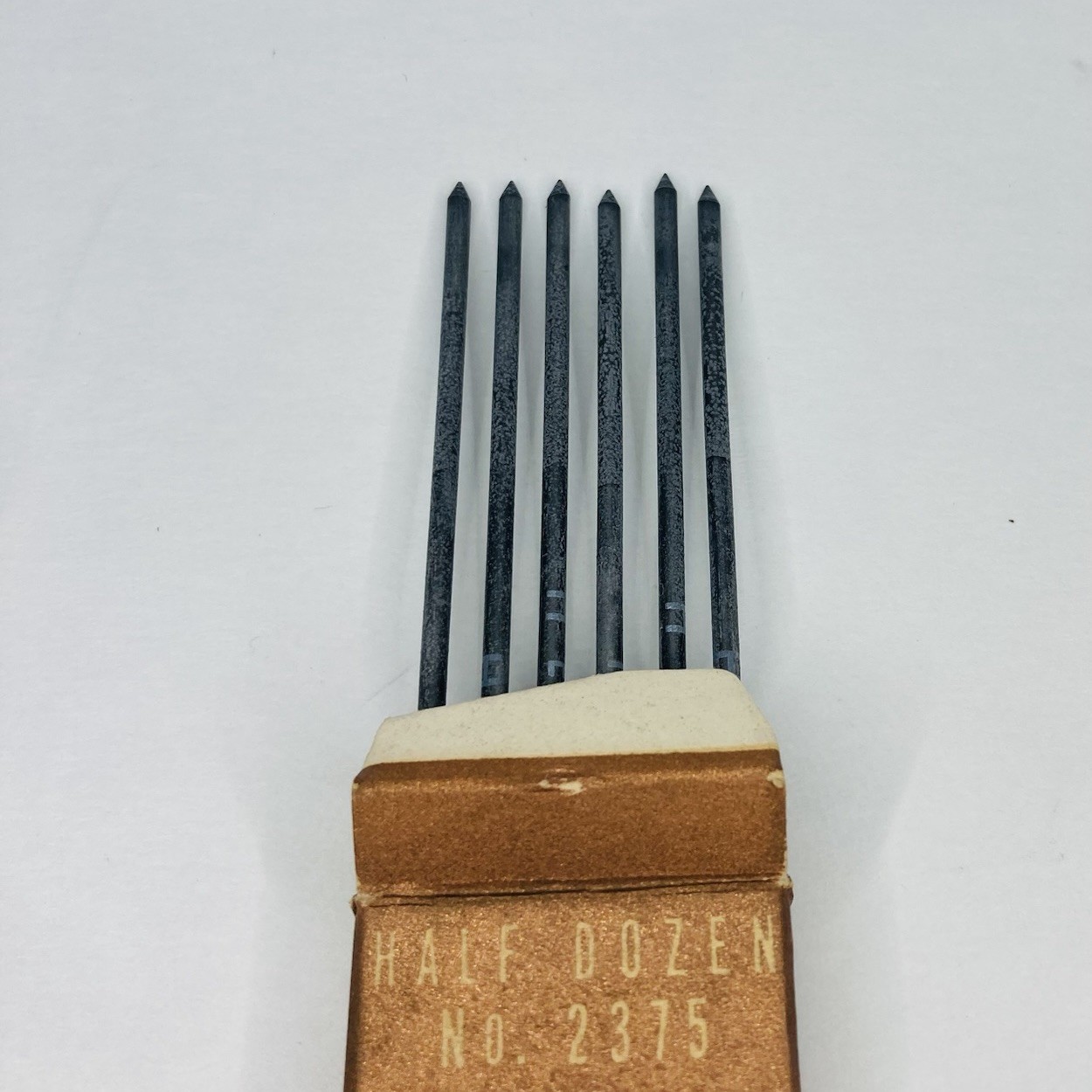 Vintage Eagle Turquoise Drawing Leads (1) Box H 6 Count Eagle Pencil Co.