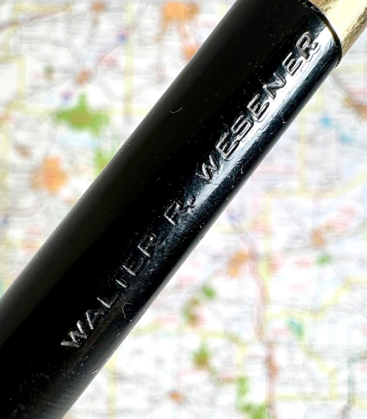 Vintage Sheaffer PFM Mechanical Pencil, Black w/ metal cap and gold-filled trim