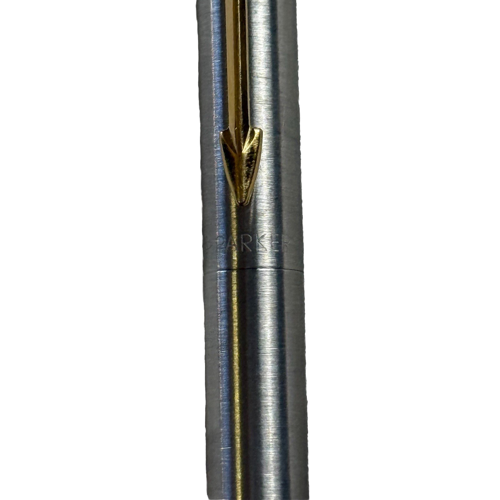 Parker Classic Mechanical Pencil – Brushed Stainless Steel & Gold Trim 0.5mm