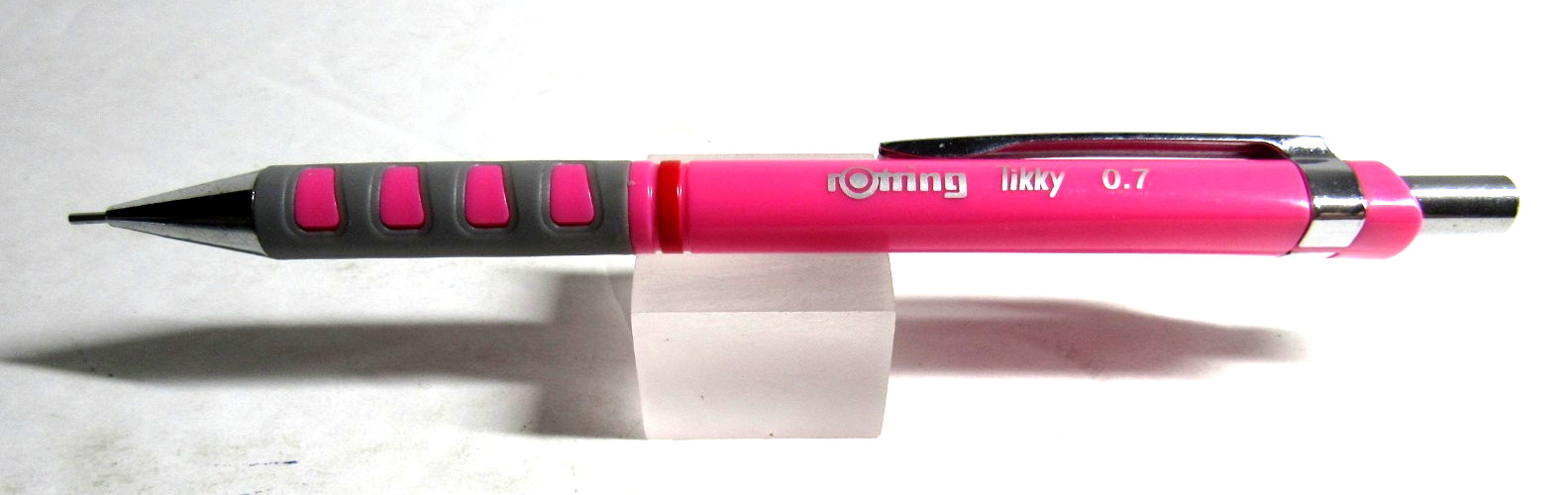 rOtring Tikky PINK Mechanical Pencil, 0.7 mm-NEW +FREE VELVET POUCH