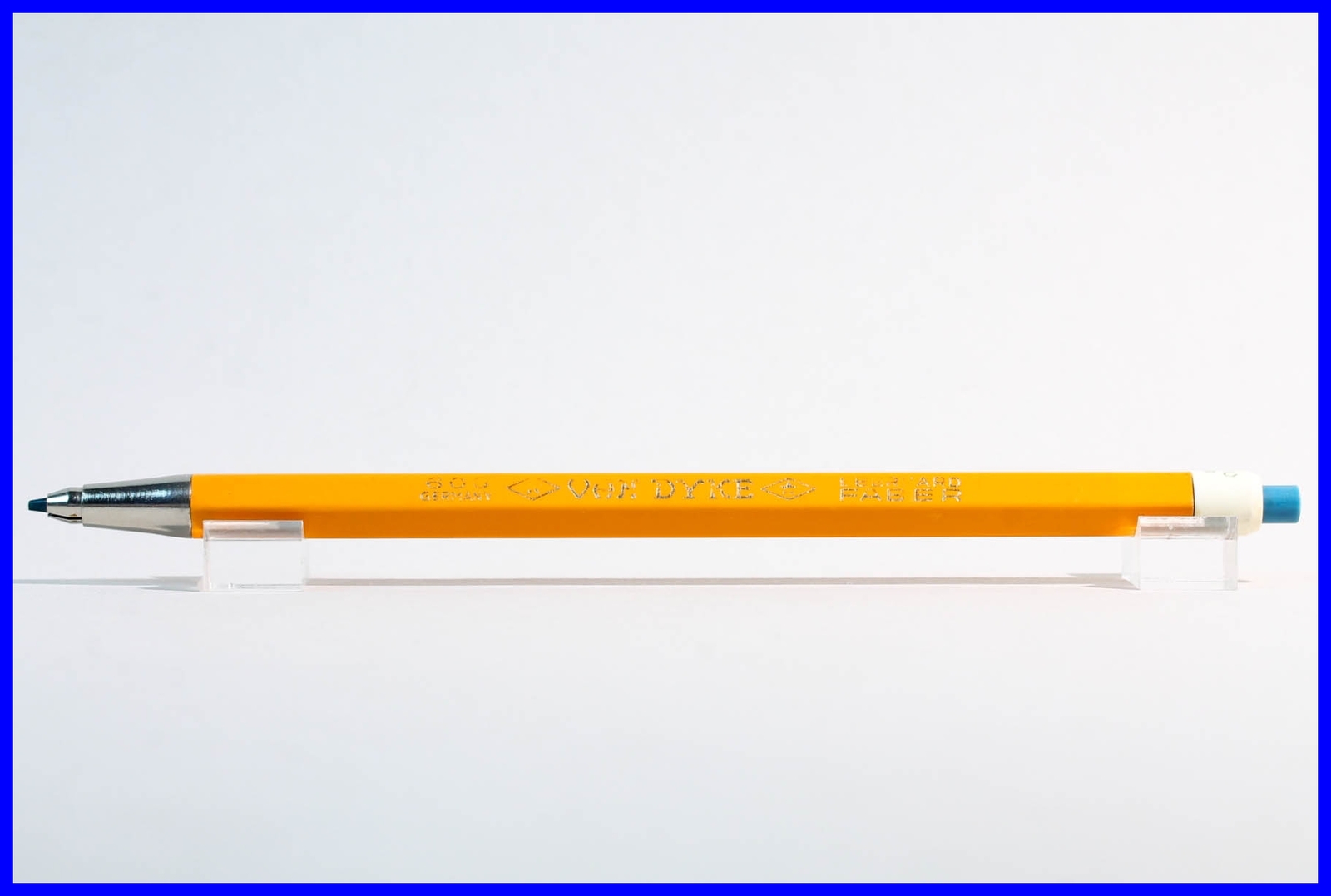 blue pusher EBERHARD FABER 606 ” VAN DYKE ” CHR MO LEADHOLDER pencil 2 mm