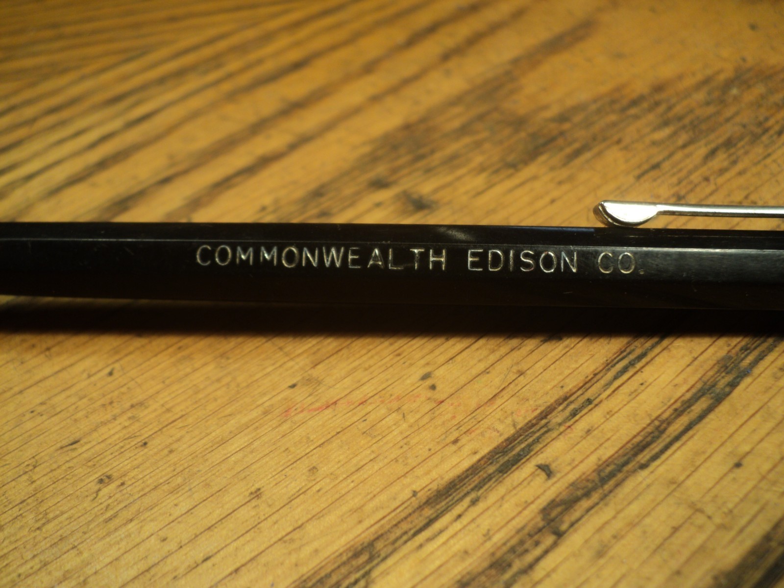 Vintage Durolite Mechanical Pencil Commonwealth Edison Co 5-3/4″ Long USA