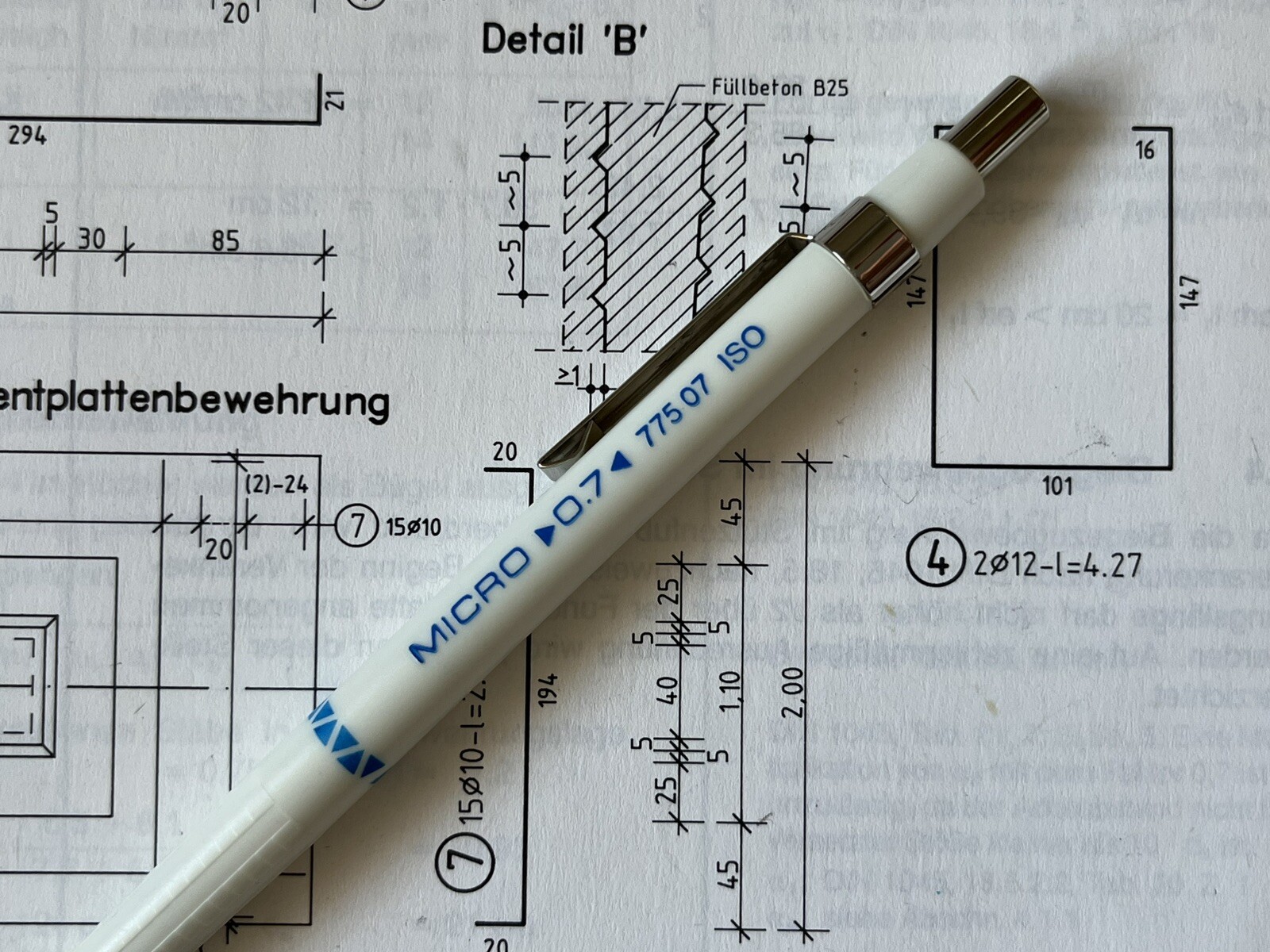 Vintage Mechanical Pencil STAEDTLER MICRO 775 07 ISO | Germany | NOS