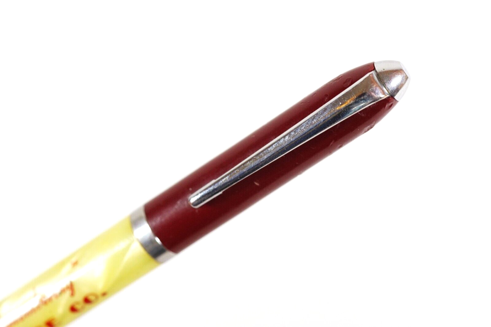 Kansas City Mo MUSIC SERVICE Co. Mid-Century Swirl Advertising Mechanical Pencil