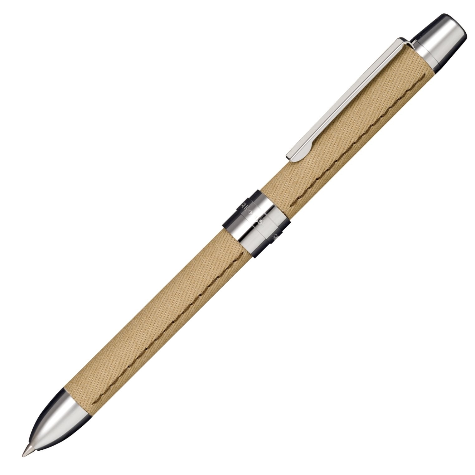 Multi-function pen, 2 colors + mechanical pencil, Refino d, beige, Sailor Founta
