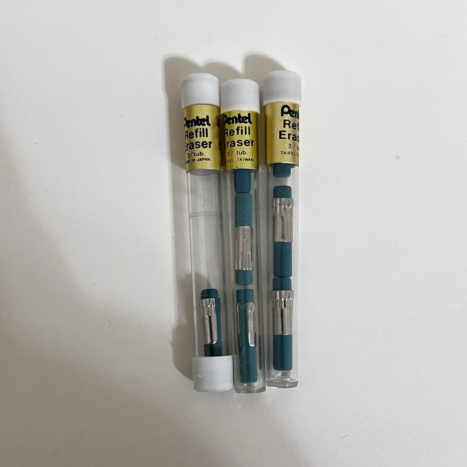 Vintage Pentel and Fineline Mechanical Pencil Lead & Eraser Refills Lot