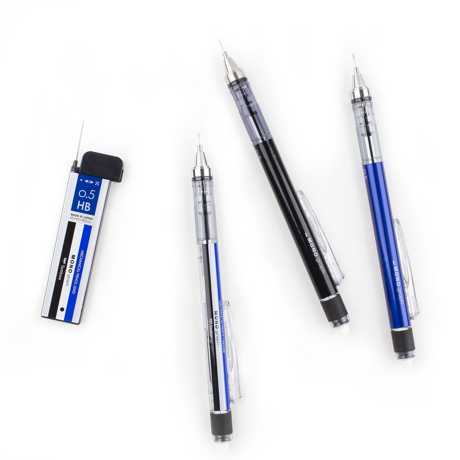 1 Pack 53112 MONO Graph Mechanical Pencil Black Drawing Writing Drafting