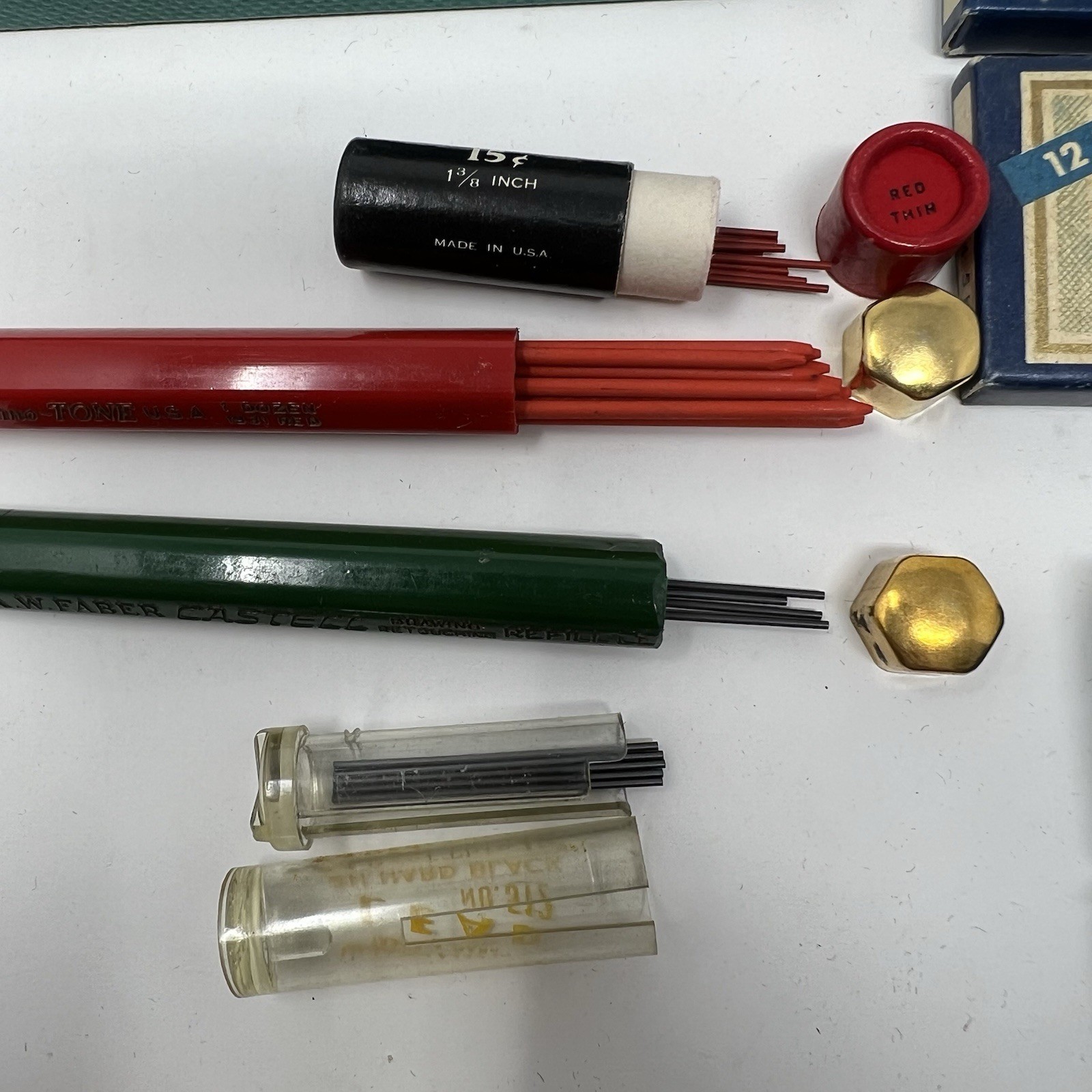 Huge lot AW FABER CASTELL 9030 KOH-I-NOOR STAEDTLER MARS Leads Refills Pencils