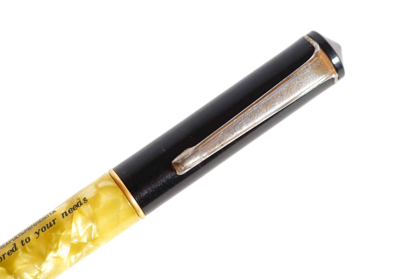 Northwest National Life Insurance Co Marbled Celluloid Mechanical Pencil c1930