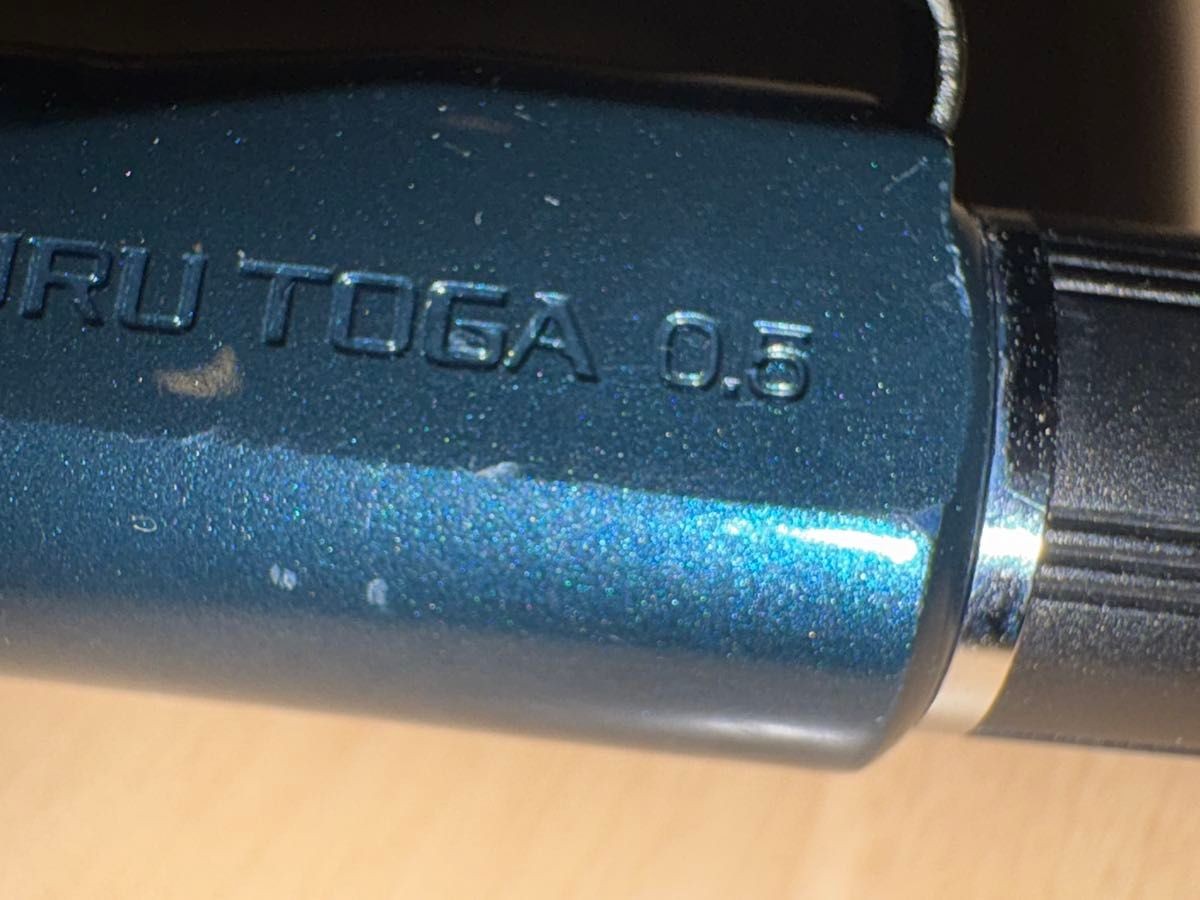 Uni Kuru Toga Dive Mechanical Pencil 0.5mm Abyss Blue Mitsubishi M5-5000 Used FS