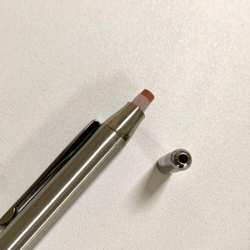 INOXCROM Mechanical Pencil 0.5mm Stainles Steel Discontinued Vintage From JAPAN◎