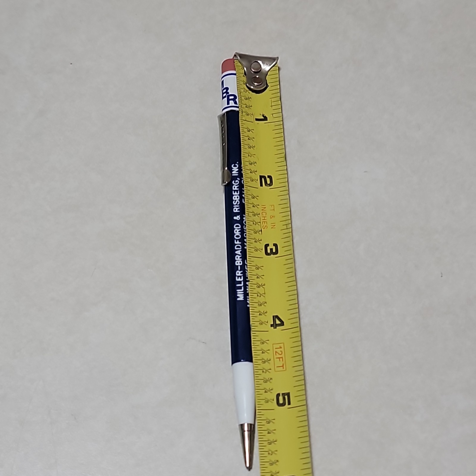 Vintage Durolite Autopoint Mechanical Pencil Miller Bradford & Risberg,-New