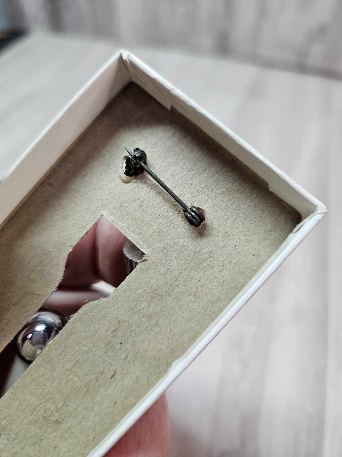 Vintage PAT Magnetic Mechanical Pencil Desk Clip Holder w/ Box Instructions…