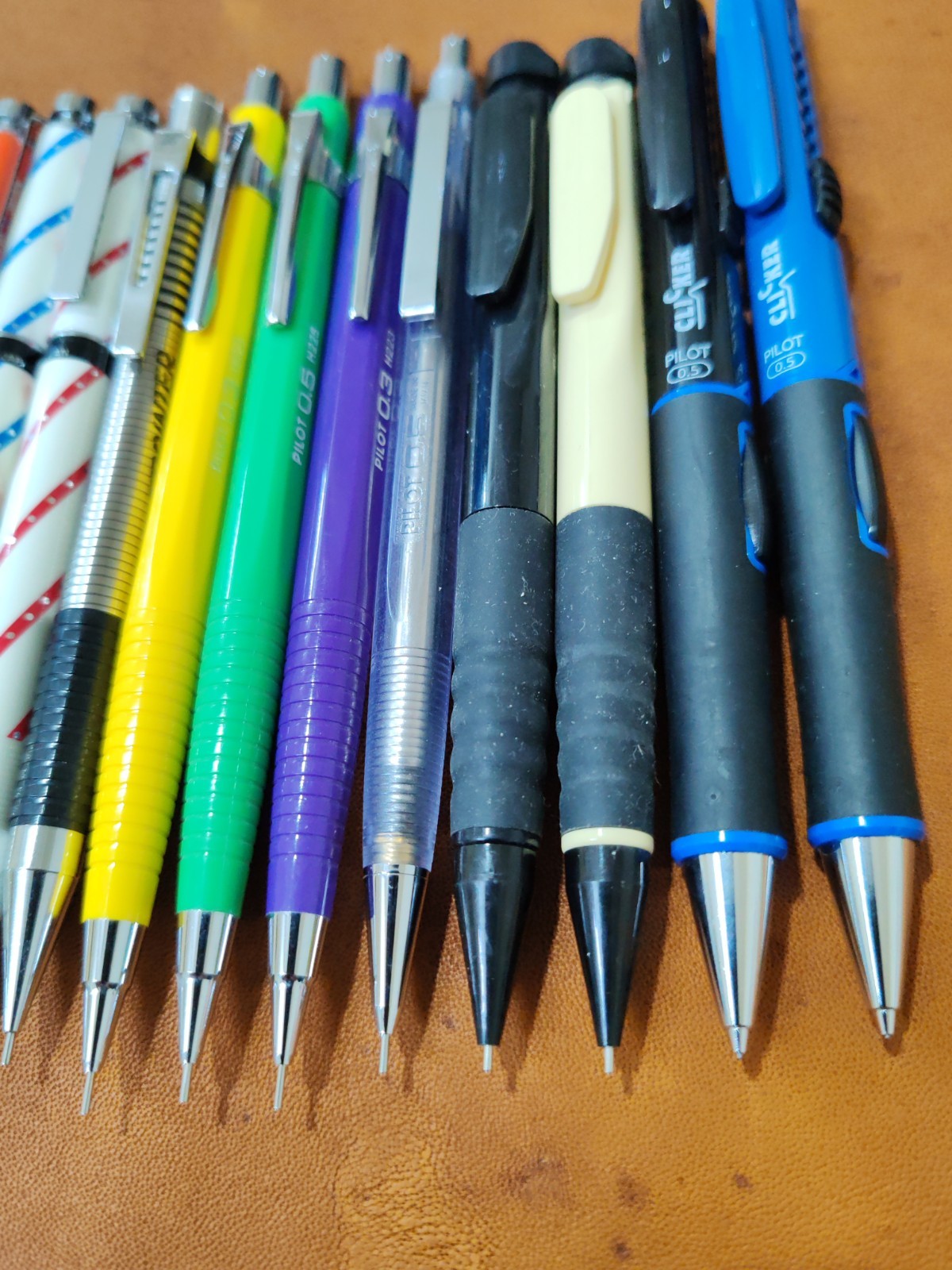 NOS VINTAGE PILOT Mechanical Pencil RARE Collection JAPAN Lot Of 25 PCS