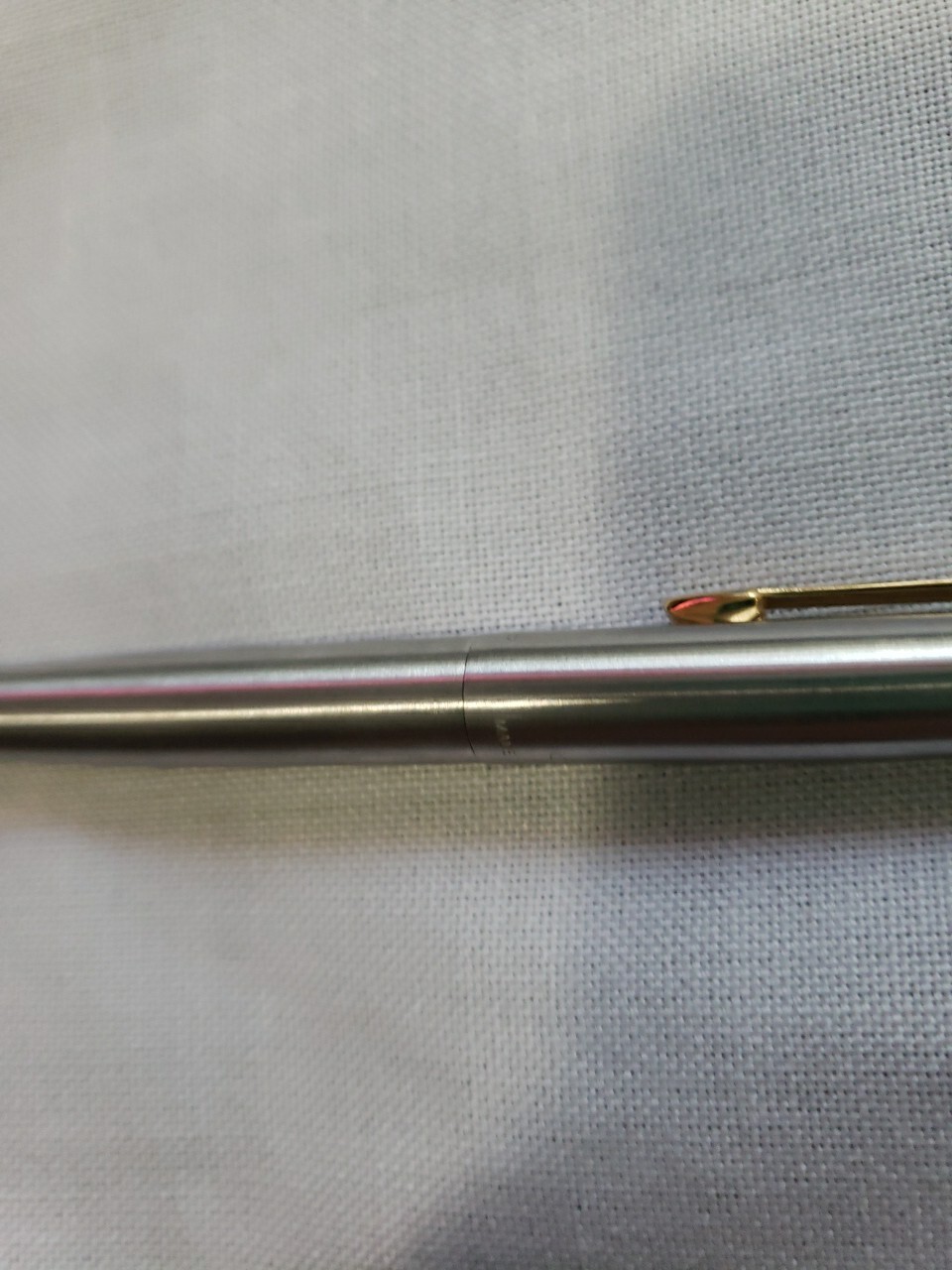 VTG Parker Mechanical Lead Pencil Stainless Steel & Gold Tone Trim Office USA