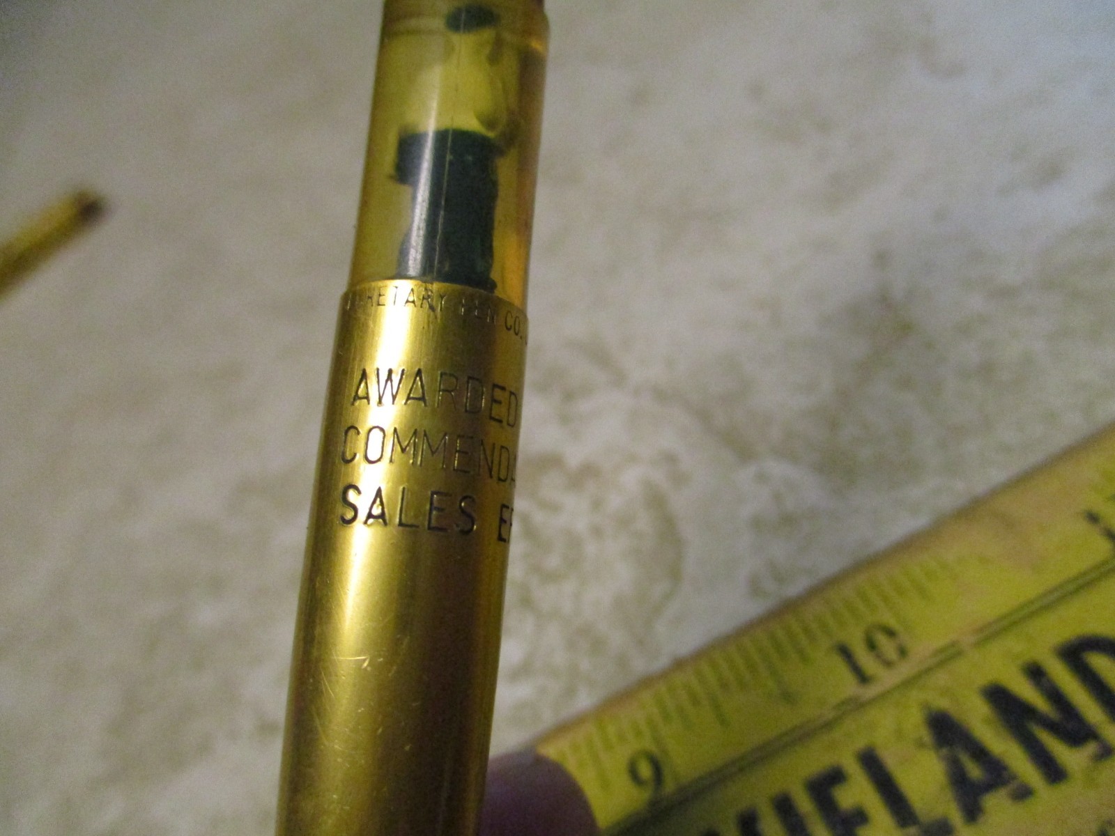 VTG Sun-Tele Secretary Pen Co Floaty mechanical Pencil Award Parts Repair M40