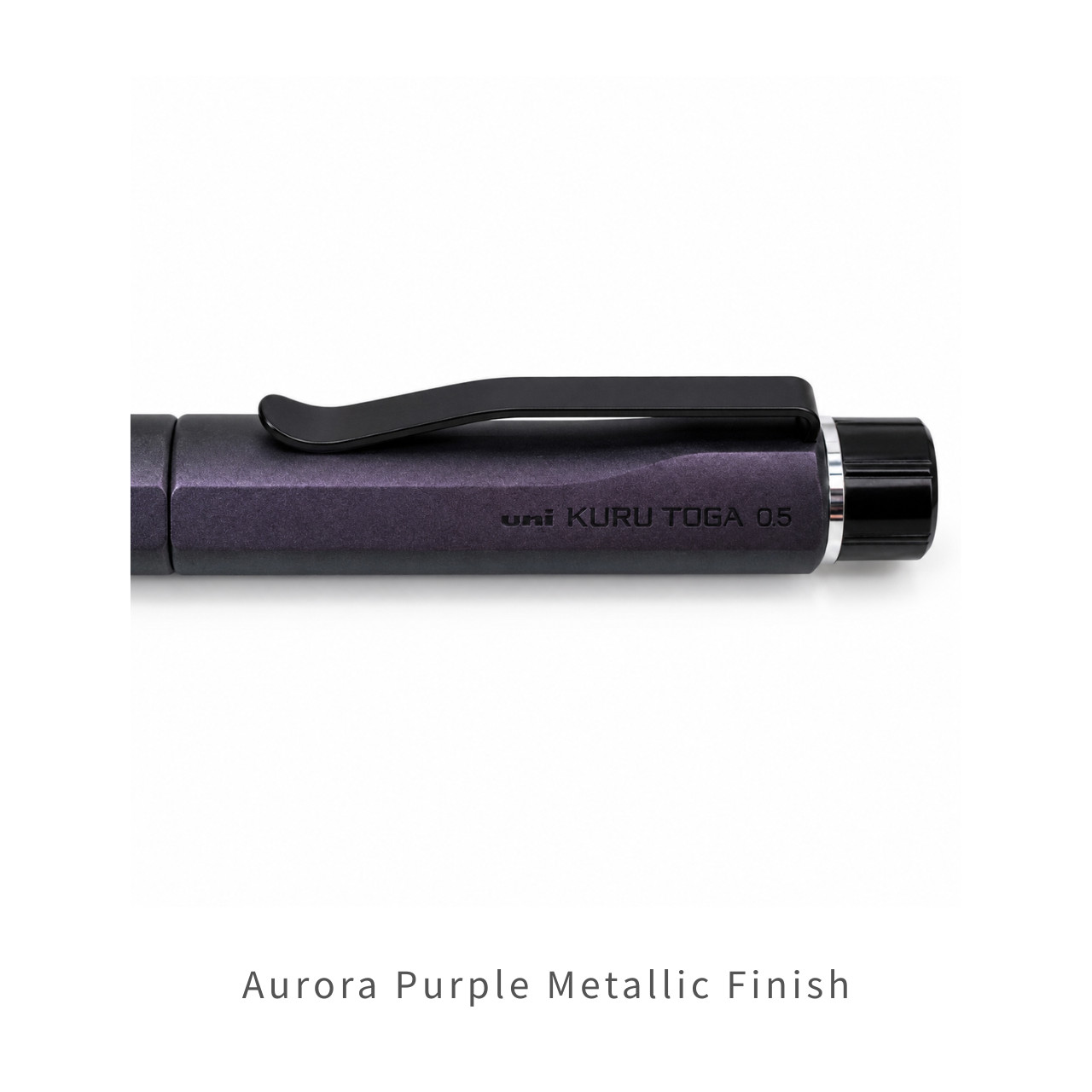 Uni Kuru Toga Dive 0.5mm Mechanical Pencil Aurora Purple M5-5000 Japan
