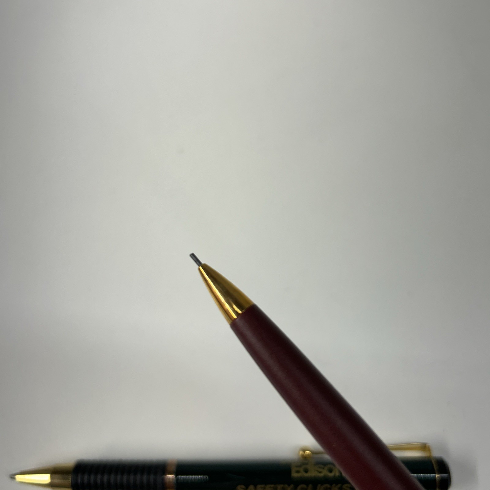 VTG Detroit Edison Pen And Mechanical Pencil Lot Of 2 Quill Finesse